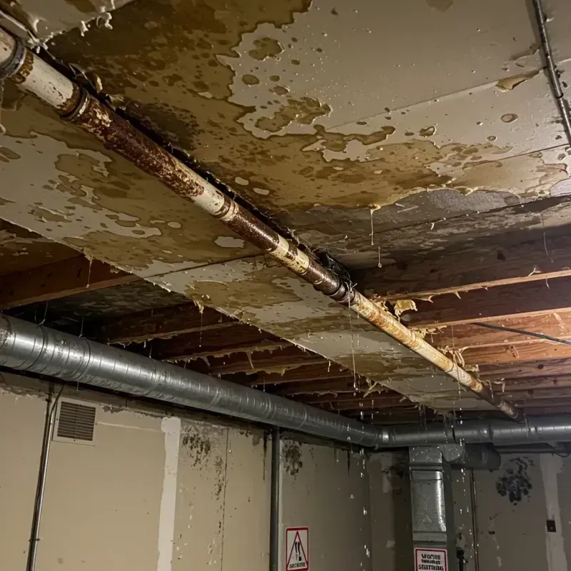 Ceiling Water Damage Repair in Walcott, IA